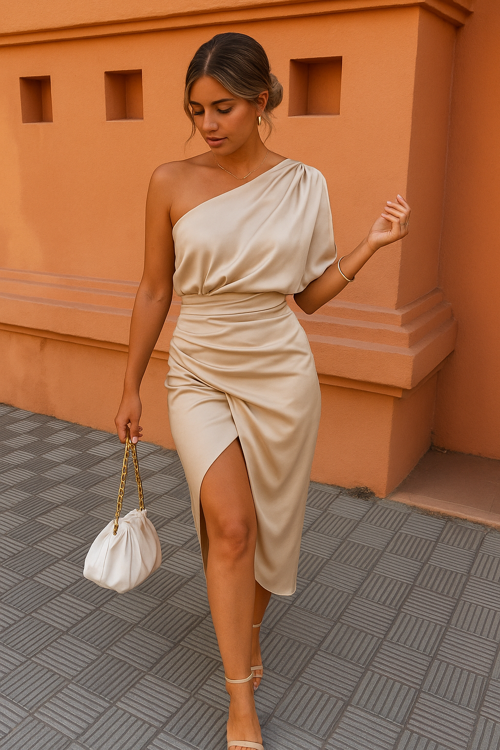 Alicia™ | Elegant Dress Beige (Almost sold out)