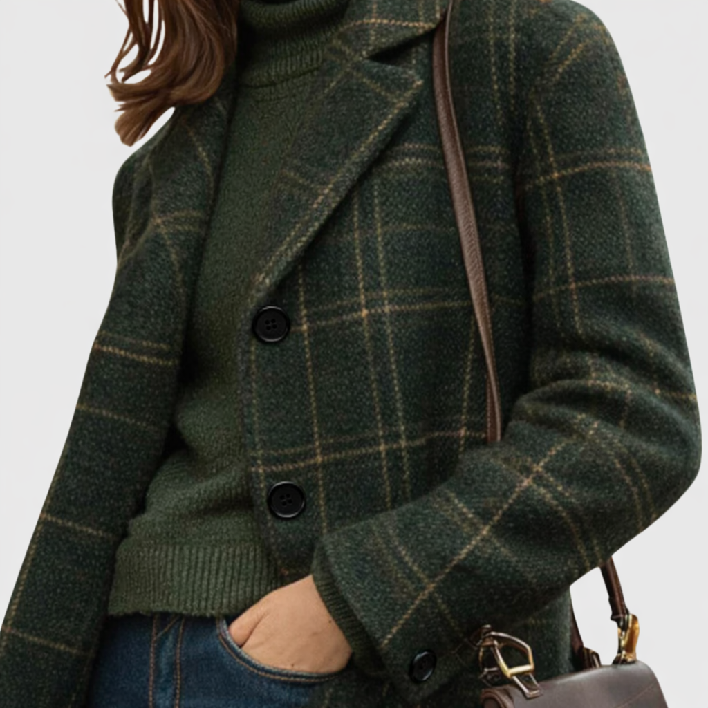 Mariza™ | Warm Wool-Blend Overcoat