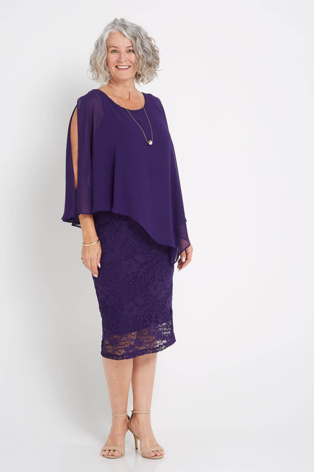 Abigail Dress - Purple