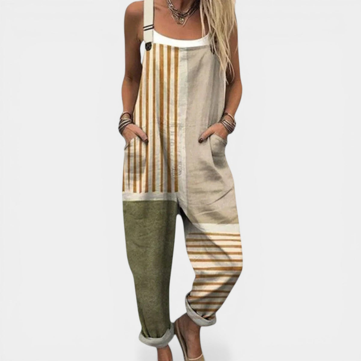 RAPHAELA™ - RELAXED FIT LIGHTWEIGHT OVERALLS
