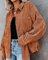 Corduroy Tunic Ladies Coats