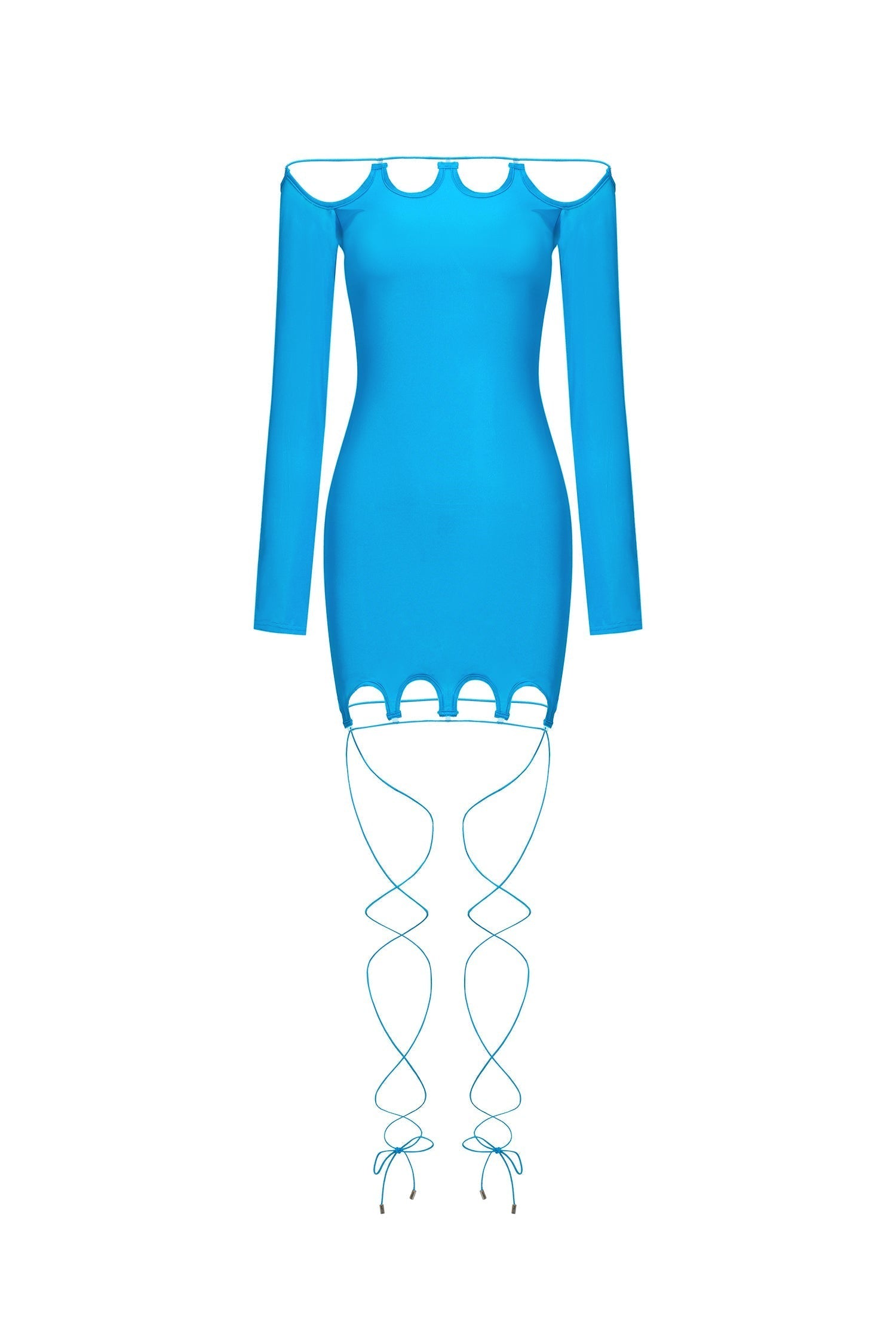 Mini Dress - Blue