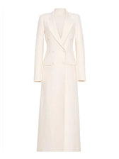 Blazer Notched Collar Double-Breasted Overcoat