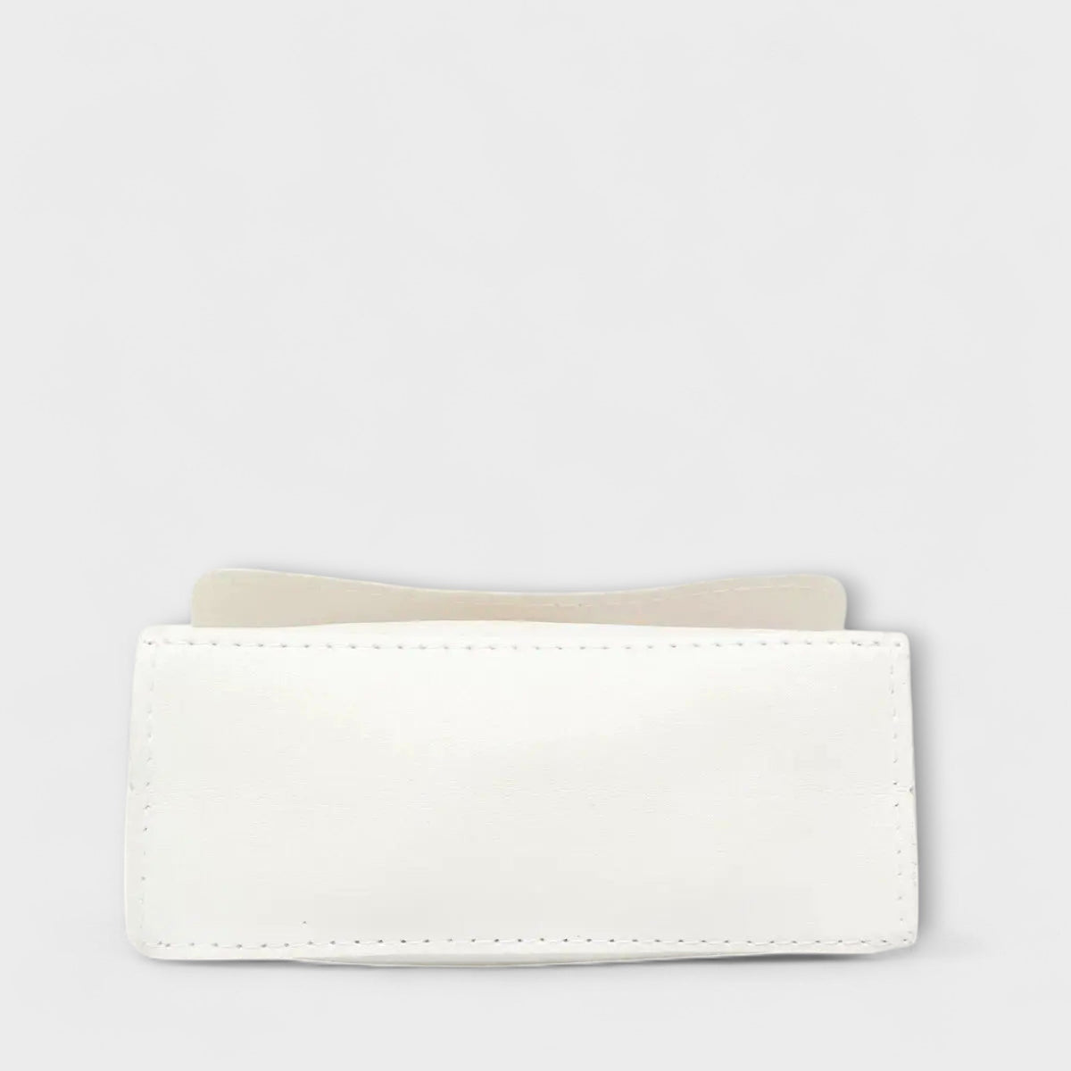 Scarf Handle Chain Strap Twist Lock Crossbody Bag