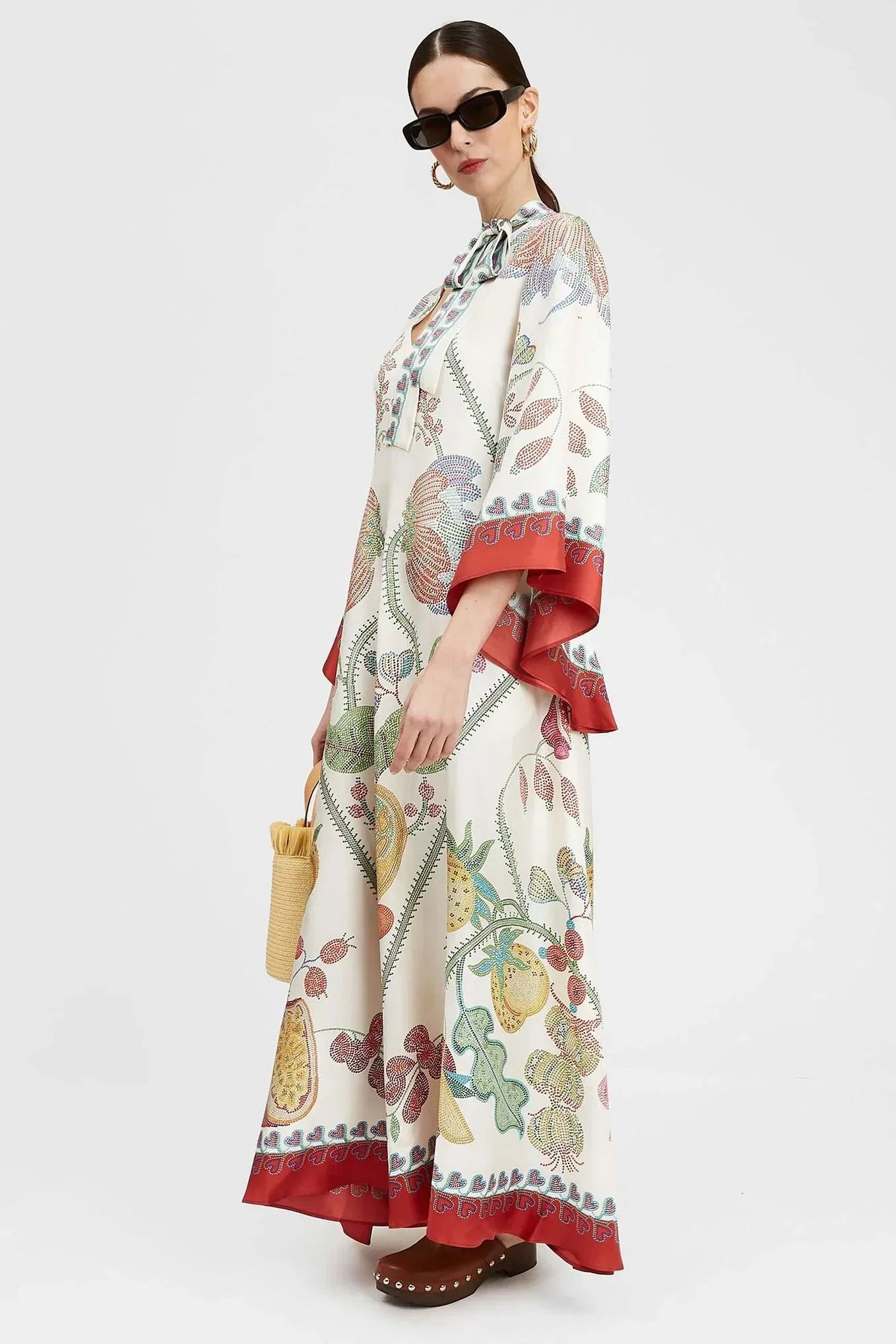 Vittoria Chic Printed Maxi Dress Everyday Luxe Edit
