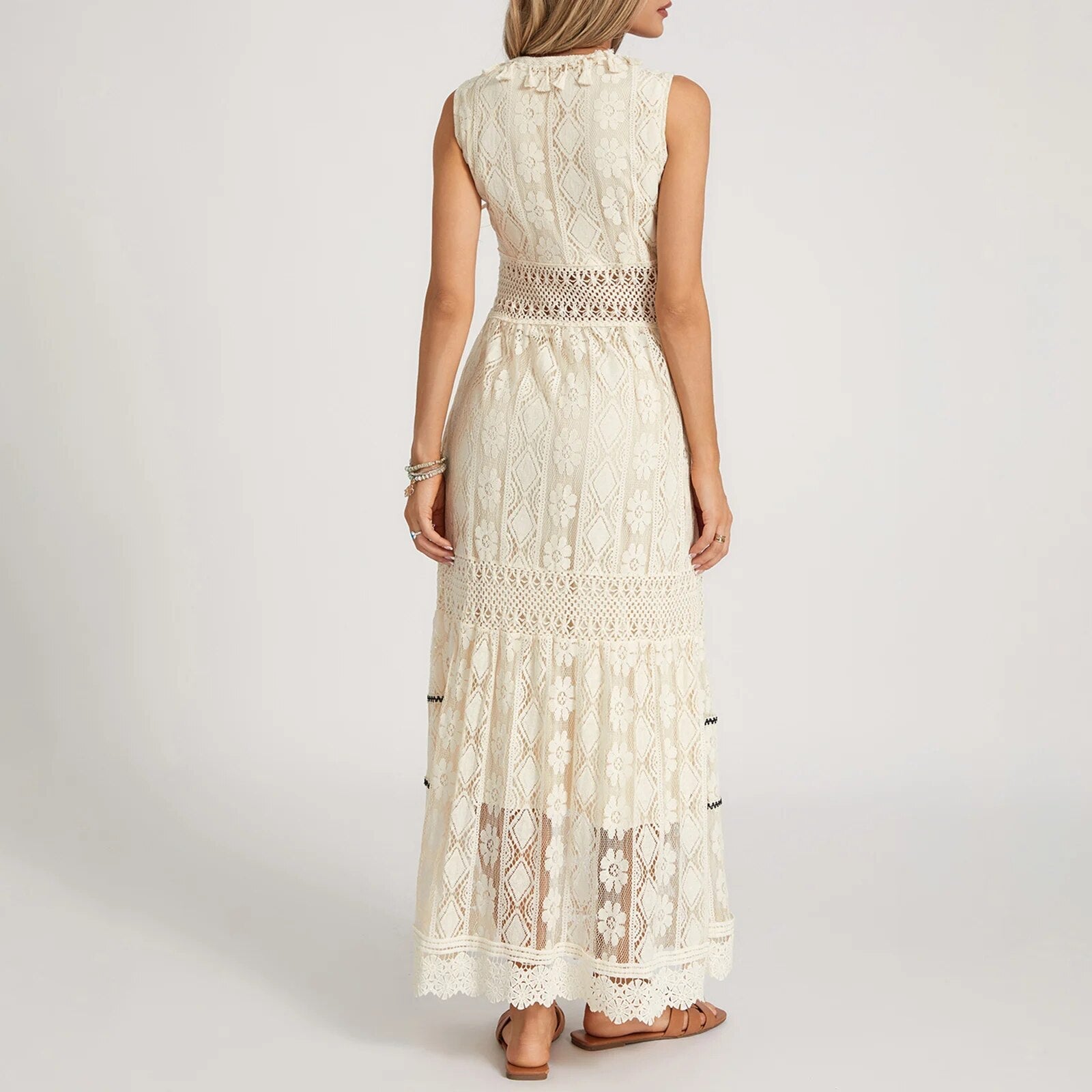 Linda Minimalist Boho Style Dress Evening Wear Edit