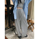 Grey Oversized Baggy Pants grey / S