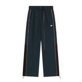 Vintage Jogging Sweatpants Wide Leg Pants black / S