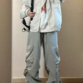 Vintage Pleated Cargo Pants