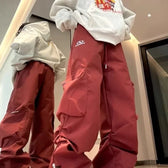 Vintage Pleated Cargo Pants