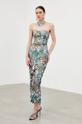 Denica Mesh Sequin Maxi Dress 3