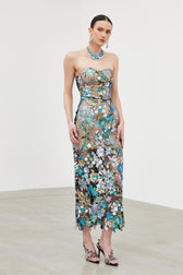 Denica Mesh Sequin Maxi Dress 2