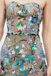 Denica Mesh Sequin Maxi Dress 7