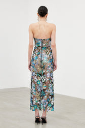 Denica Mesh Sequin Maxi Dress 5