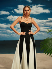 Spaghetti Chiffon Maxi Dress - View 3