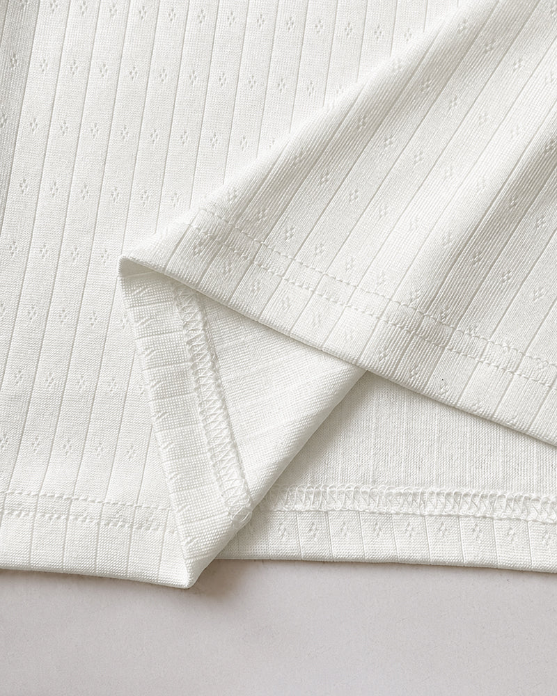 Elegant Women's Loungewear Set | Lace Trim & Soft Breathable Fabric