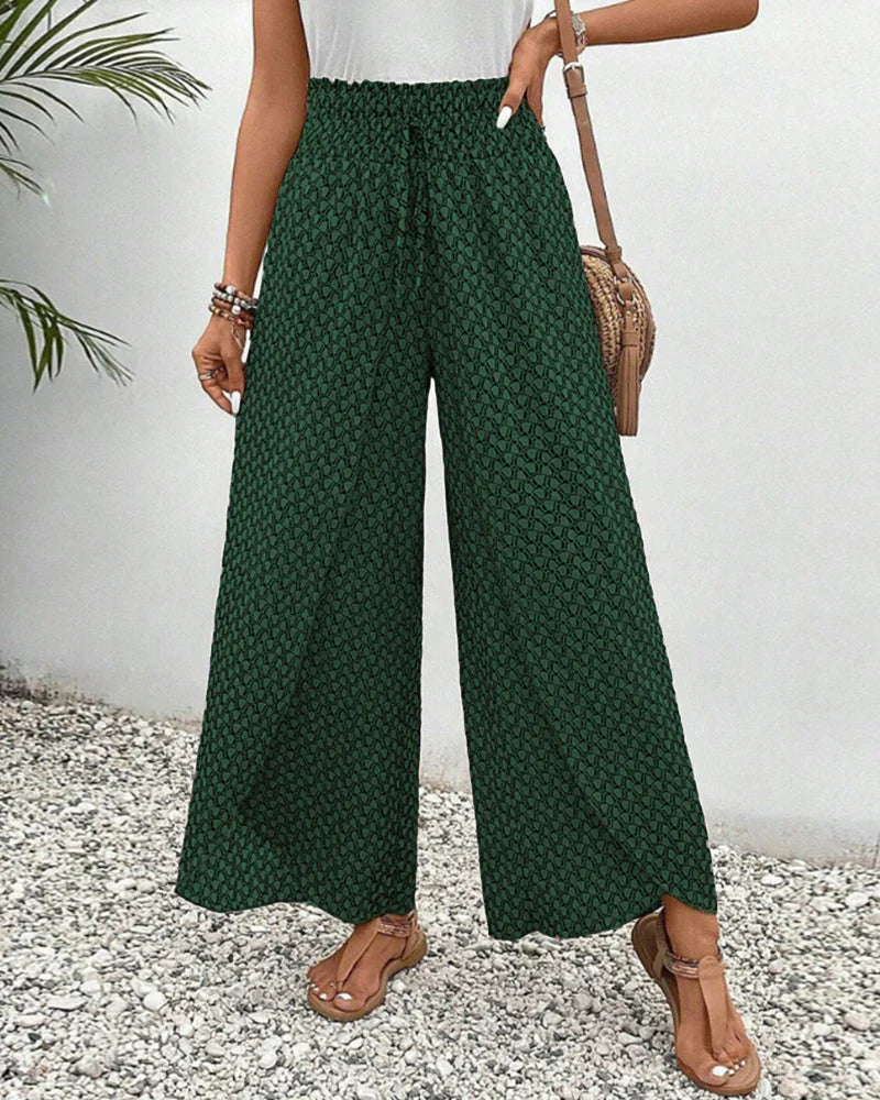 Desiree Elevated Wide Leg Dress Pants Occasion Wear