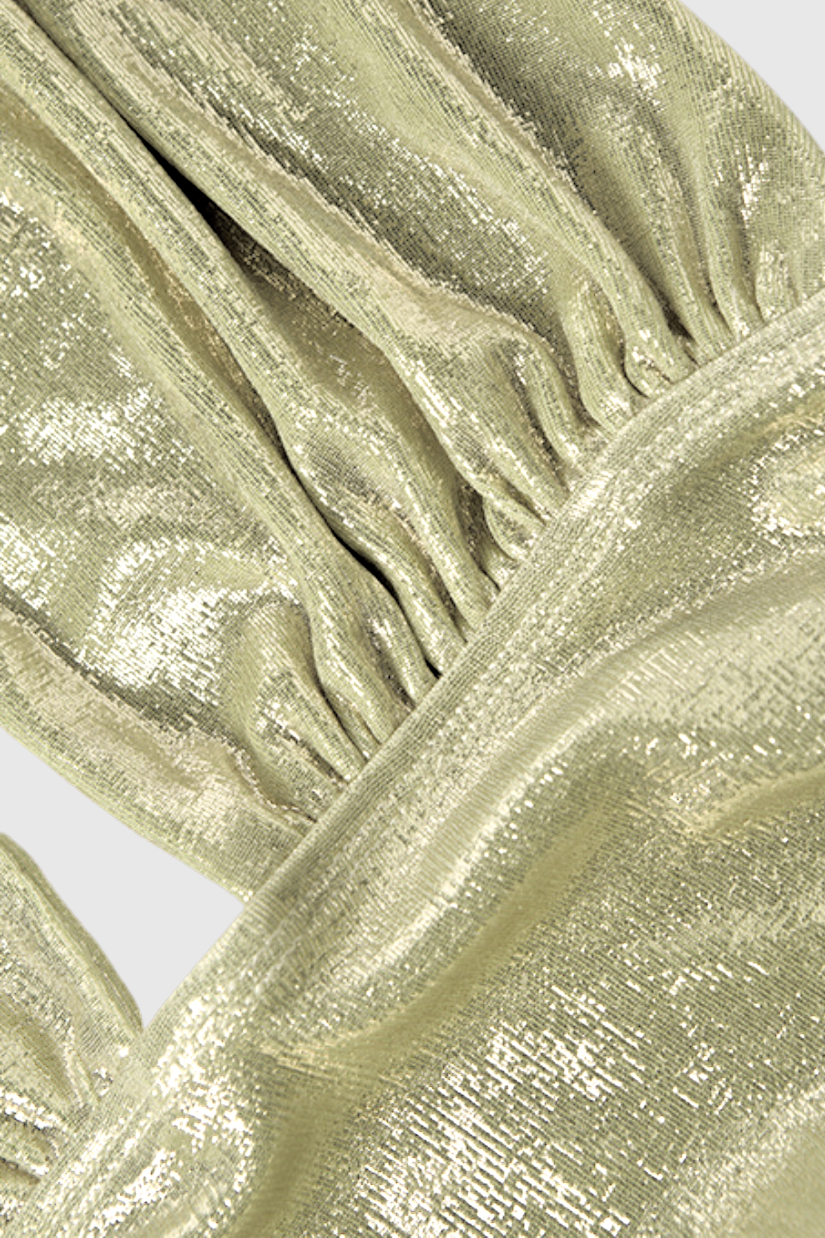 Emmalyn Plunge Metallic Top