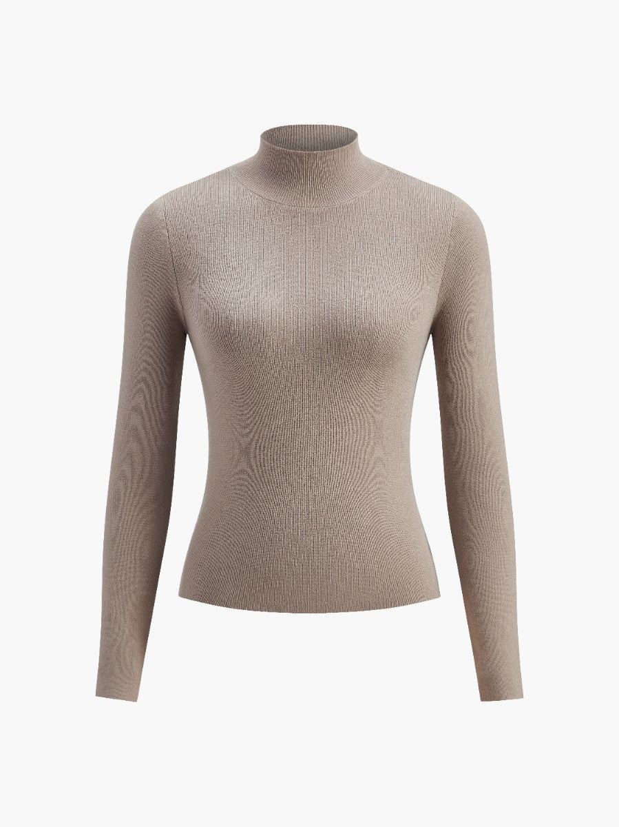 Stylish Comfortable Knit Sweater with Breathable Fabric and Relaxed Fi