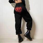 Valentine’s Day Couple Jogger Pants Grey / S