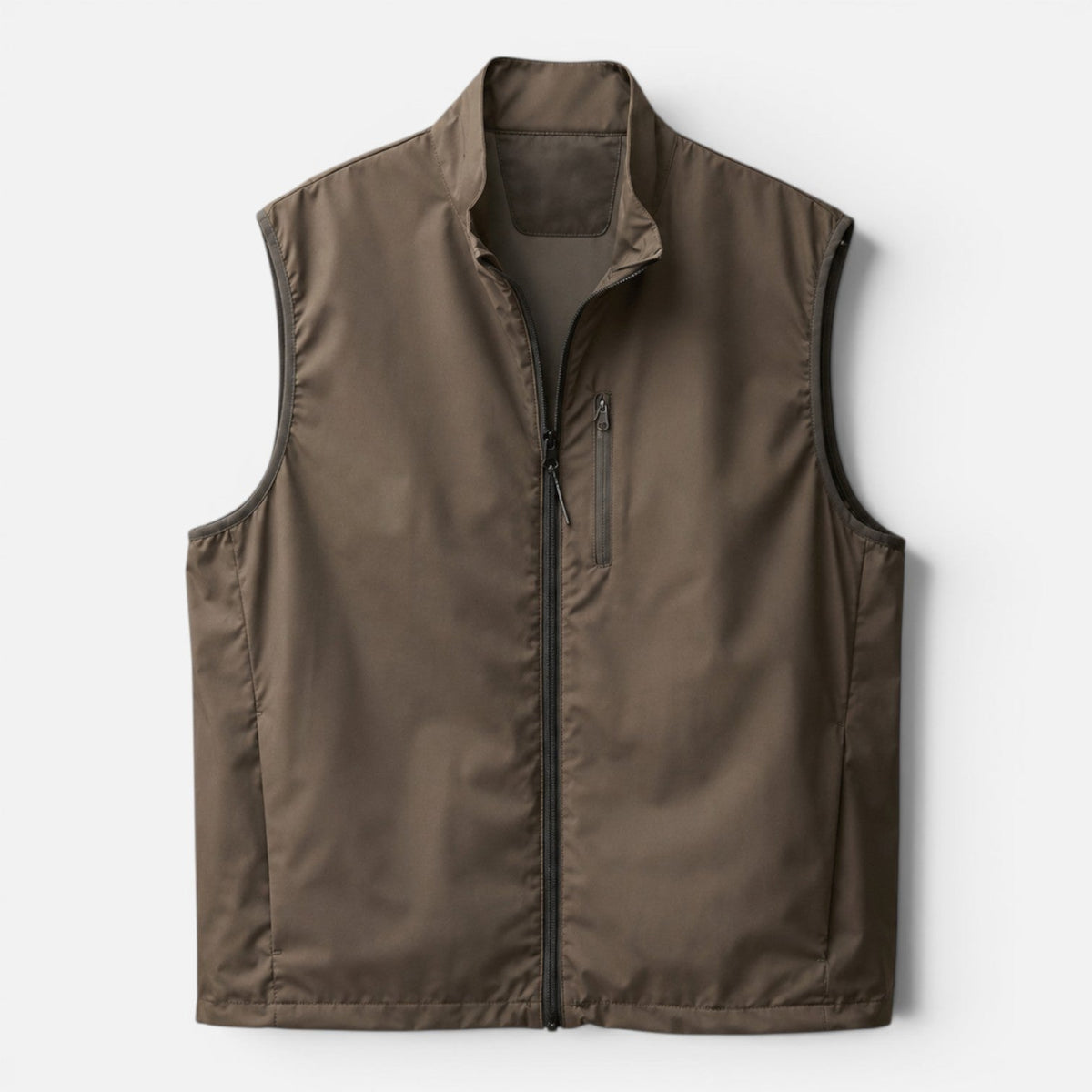 Men's Lightweight Softshell Gilet Full Zip Outdoor Vest