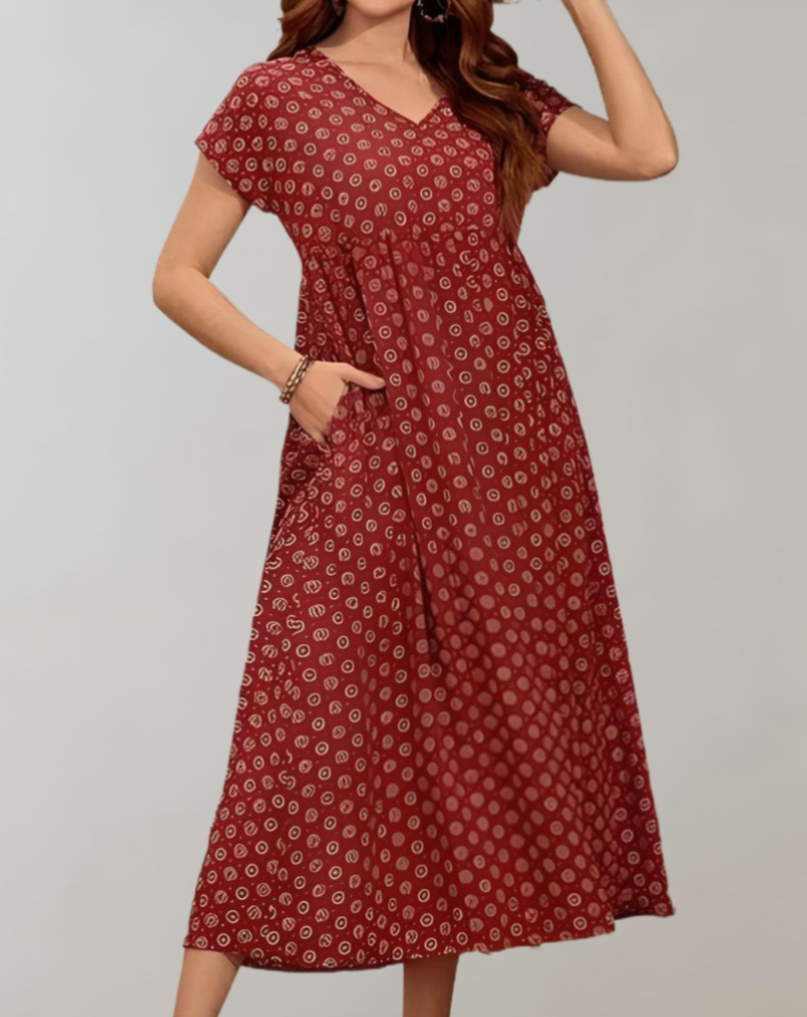 Margarita Statement Long Summer Dress Occasion Edit
