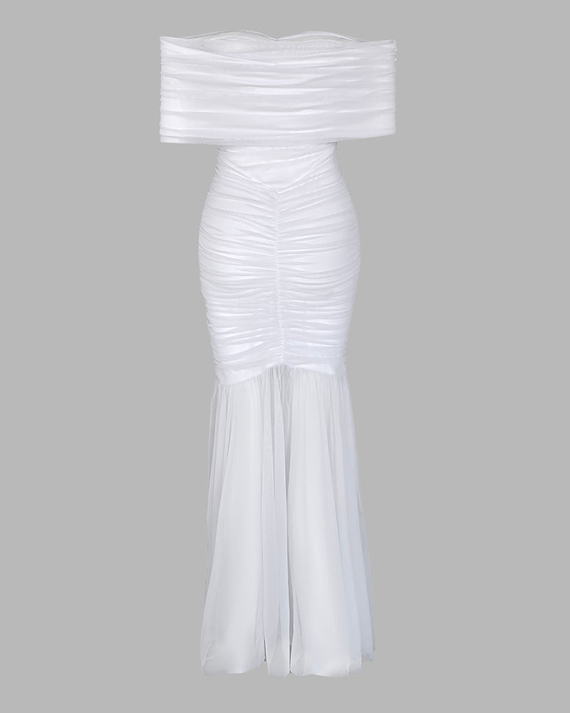 Elegant Slim Fit Evening Dress with Cap Sleeves and Knee-Length Hem