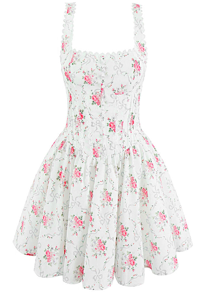 SAVANNAH FLORAL MINI DRESS Floral