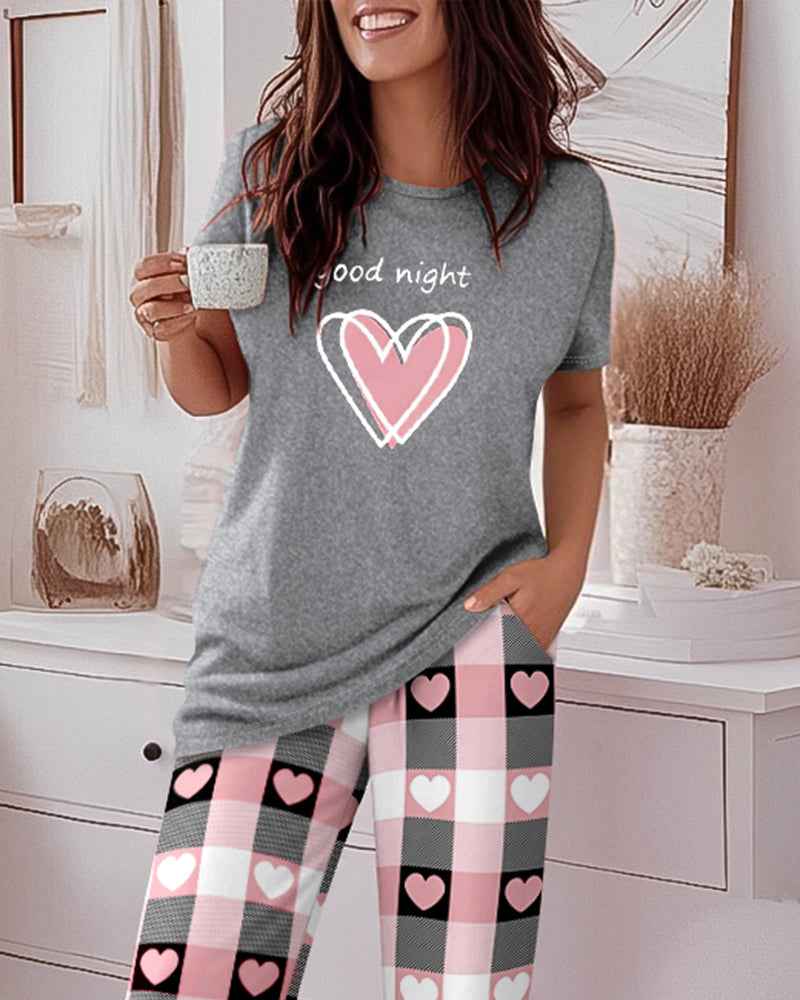 Floral Print Lounge Set | Soft Fabric & Pockets for Ultimate Comfort