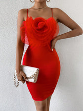 Backless Floral Dress