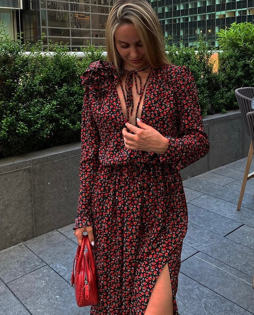 ERNAS MIDI DRESS