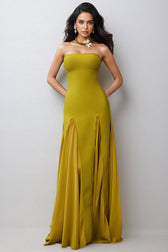 Teresa Strapless Bandage Maxi Dress - View 4