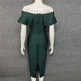 Off-the-Shoulder Bodycon Dress