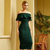 Off-the-Shoulder Bodycon Dress