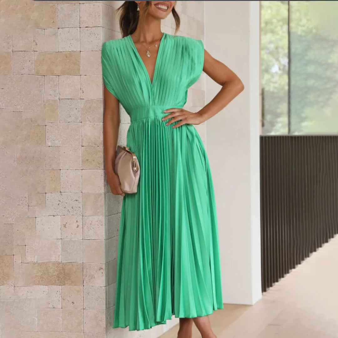 Alexia | Elegant Dress Green