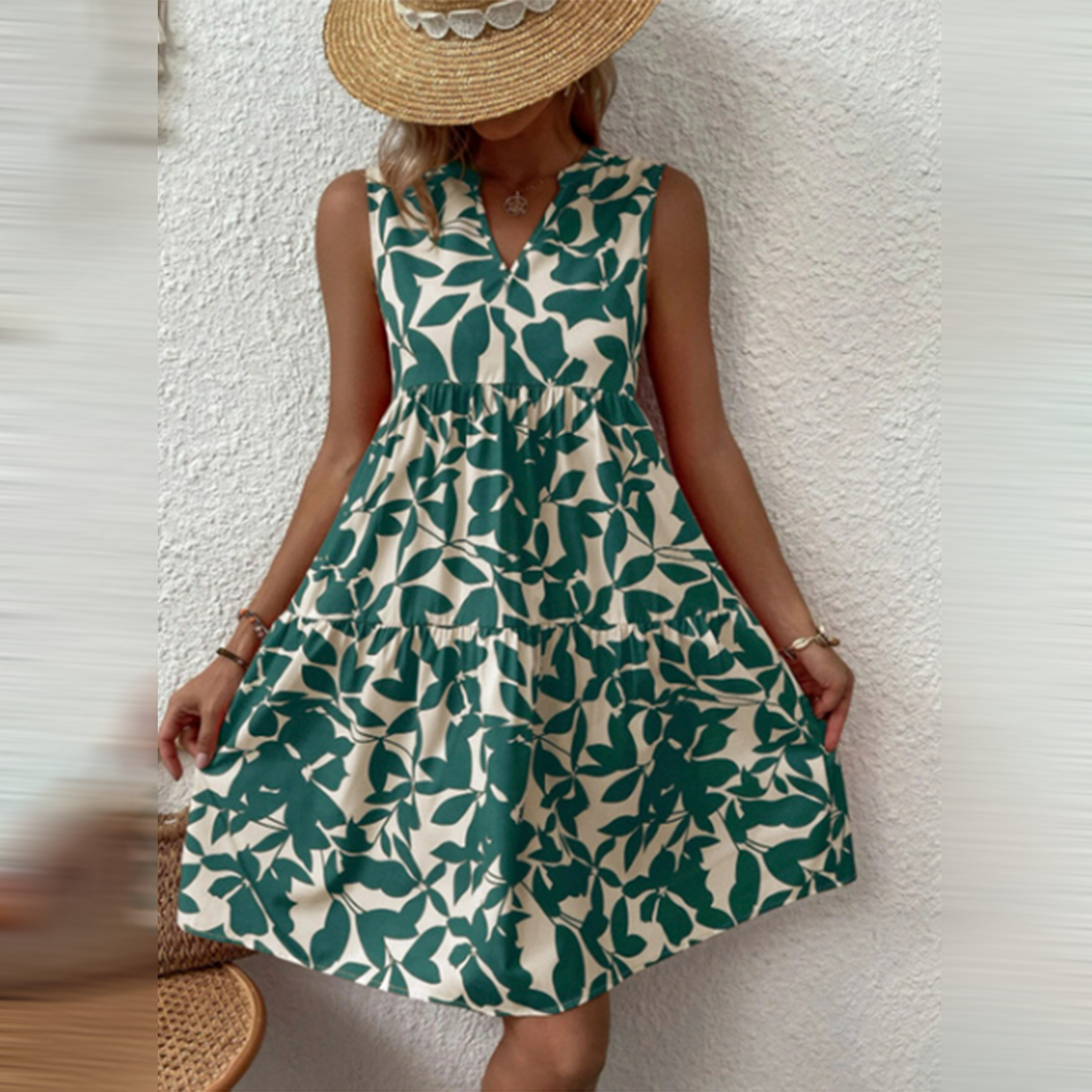 Karla Classic and Elegant Summer Dress for Women Casual Daywear