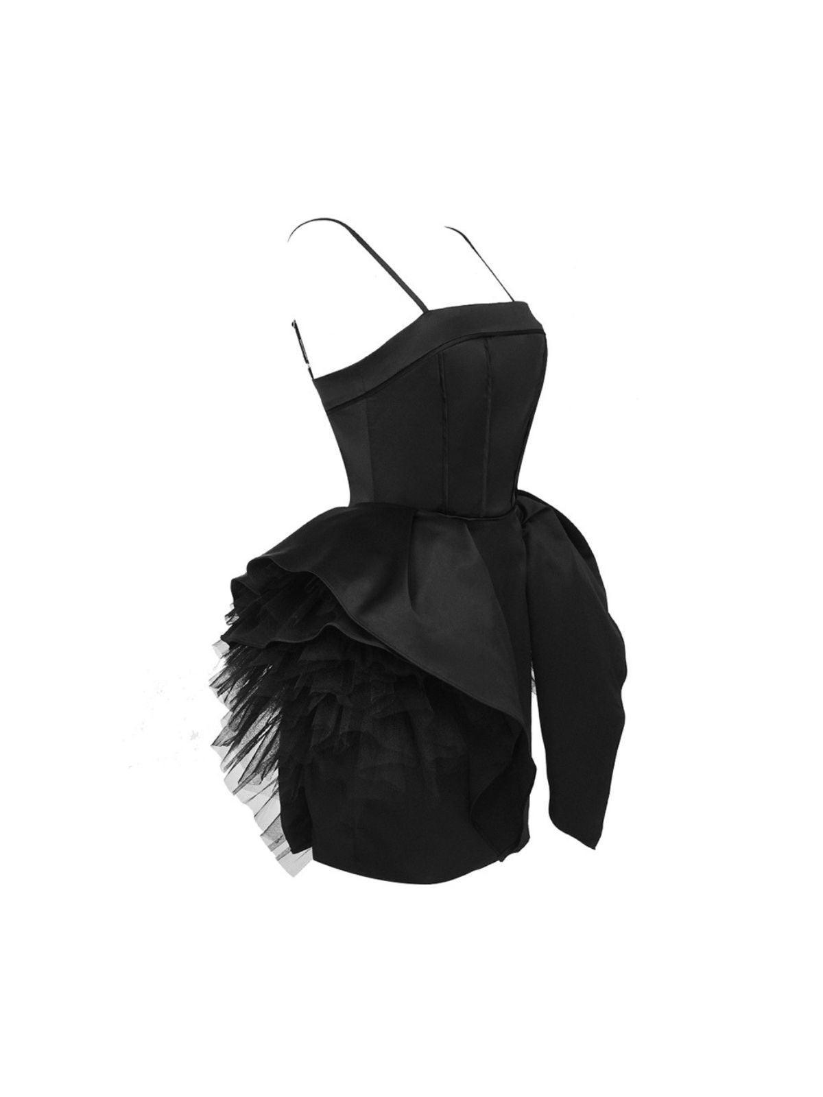 Gypsy Spaghetti Tulle Mini Dress 7