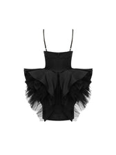 Gypsy Spaghetti Tulle Mini Dress 8