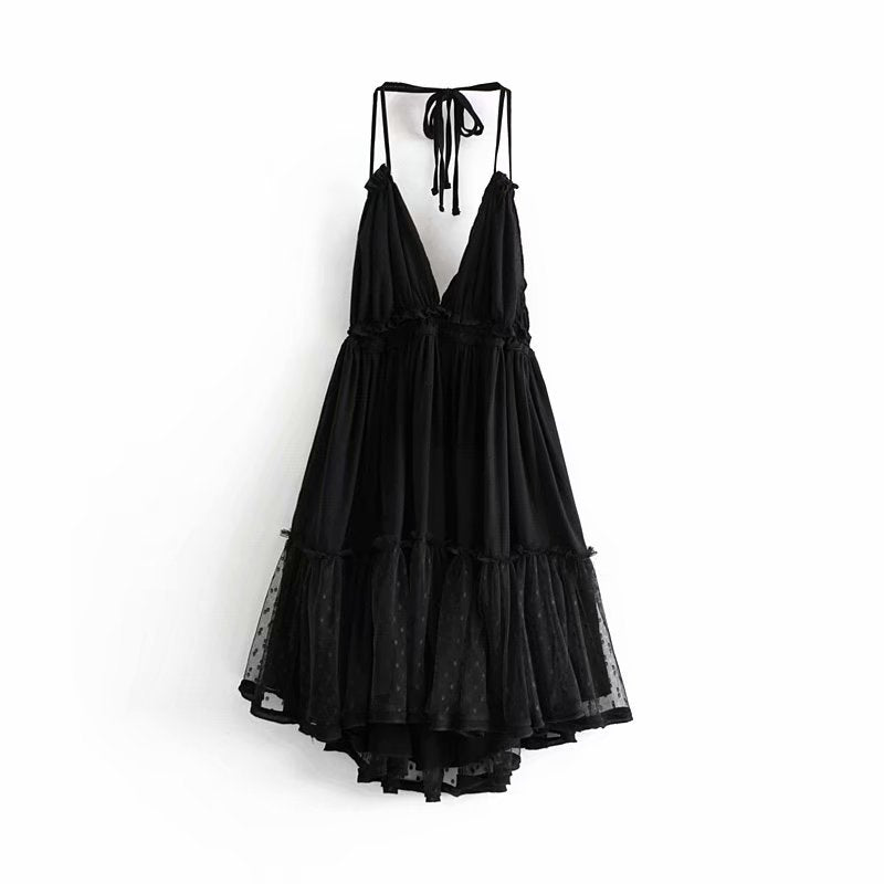MARIAN MINI DRESS Black