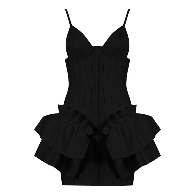 ANTONELLA MINI DRESS Black