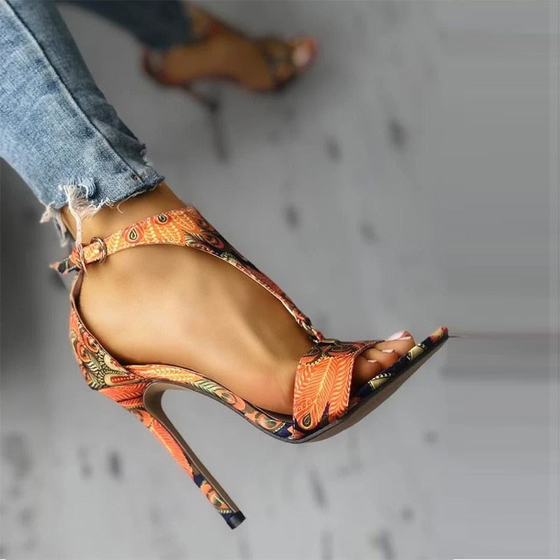 Stiletto High Heels Pumps Sandals