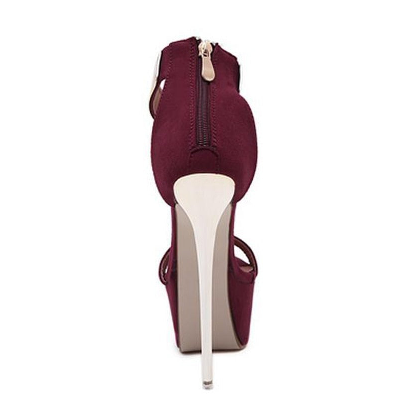 Past The Drama Pump Sandals