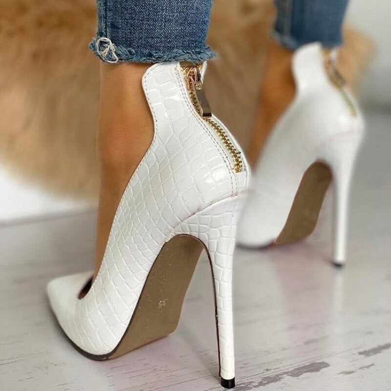 Solid High Heel Shoes