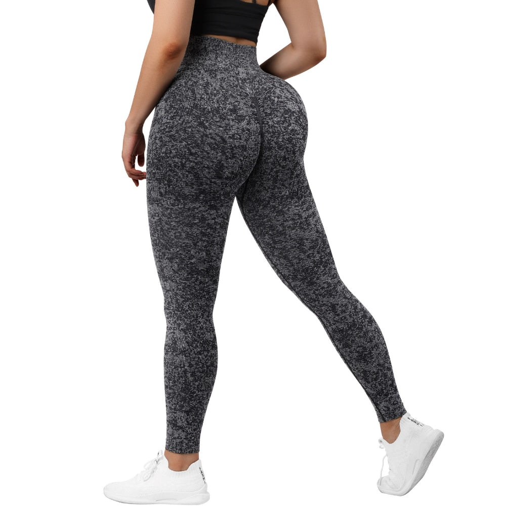 Mojoyce Leggings Women Fitness Yoga Pants Seamless Scrunch Butt Sportswear High Waist Workout Tights Push Up Yoga Leggings For Fitness