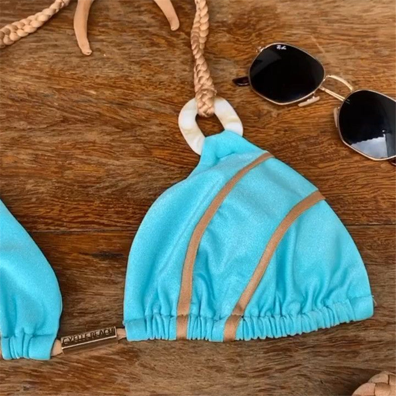 Beach Date Striped Bikini