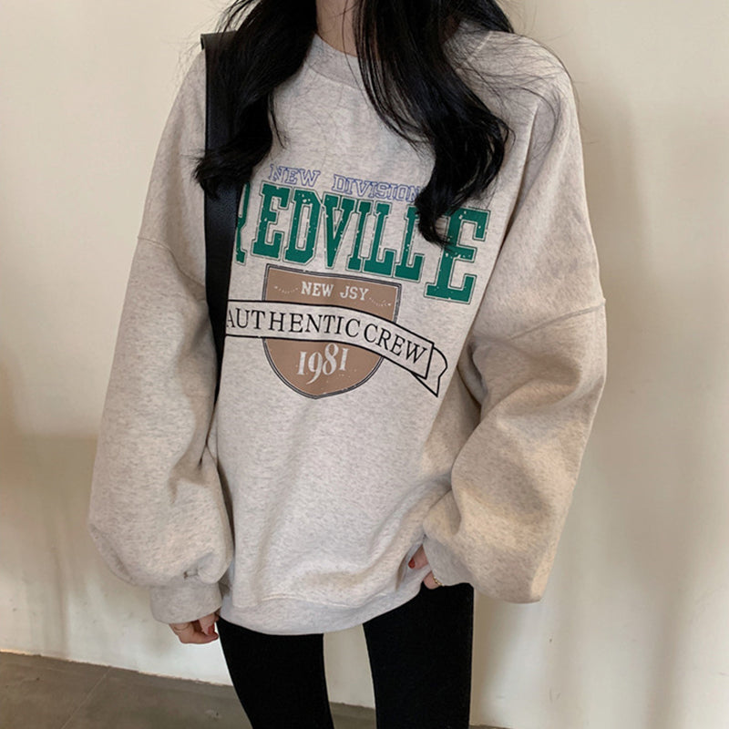 Crewneck Fashion Oversize Hoody Pullover