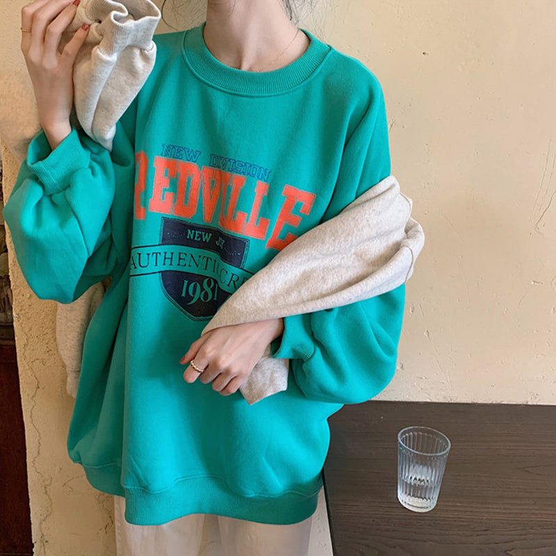 Crewneck Fashion Oversize Hoody Pullover