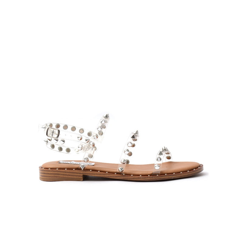 Non-slip Sabot Studded Sandals