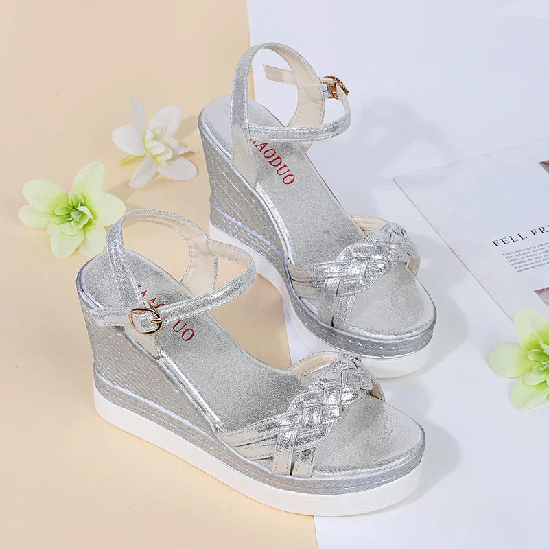 Better Off That Way Wedges Sandals