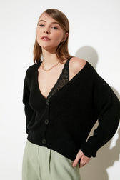 Trendyol Button Detail Cardigan